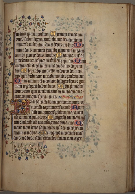 Burnet
 Psalter image