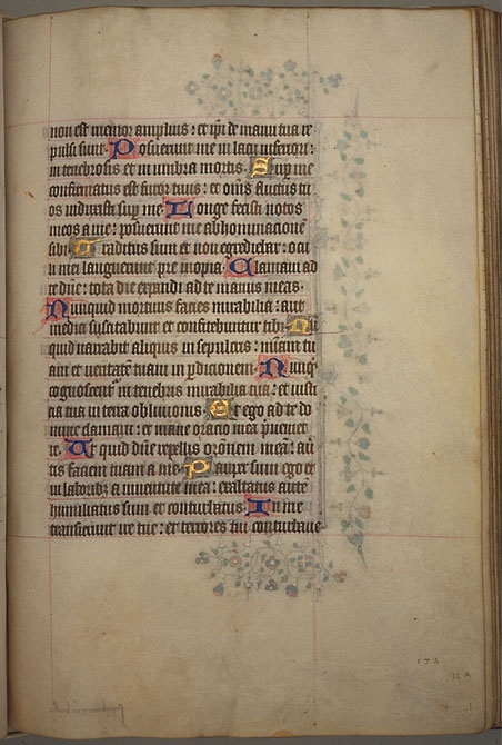 Burnet
 Psalter image