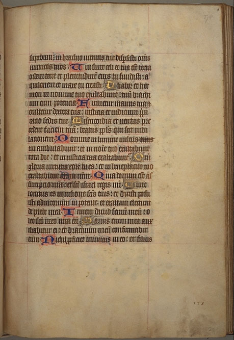 Burnet
 Psalter image