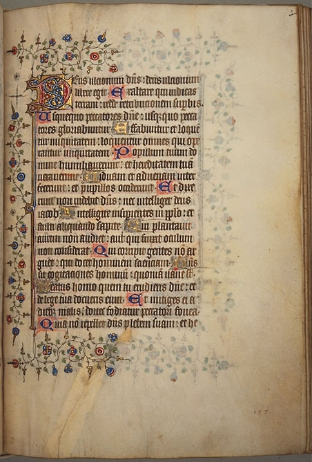 Burnet
 Psalter image