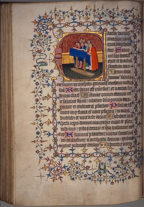 Burnet
 Psalter image
