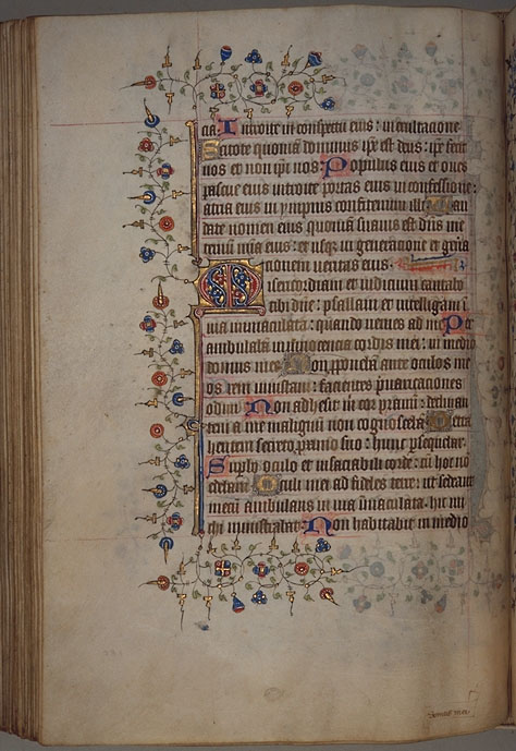 Burnet
 Psalter image