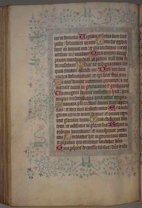 Burnet
 Psalter image