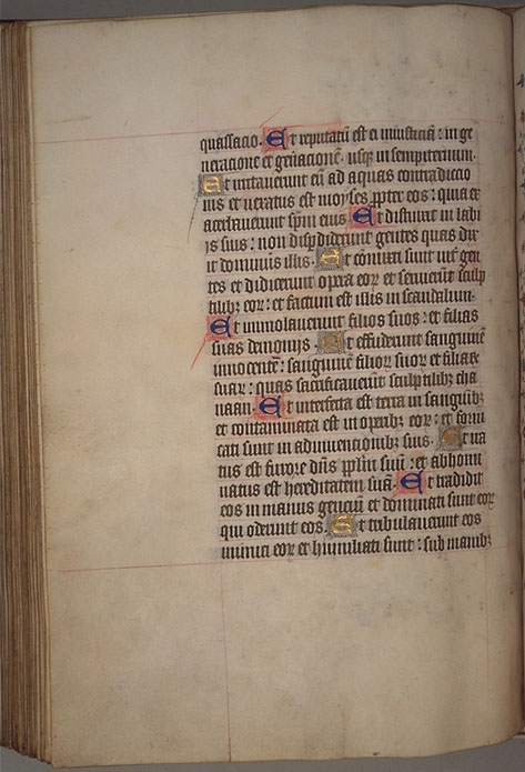 Burnet
 Psalter image