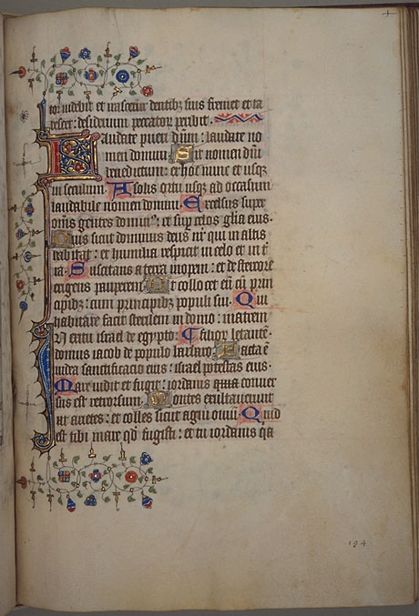 Burnet
 Psalter image