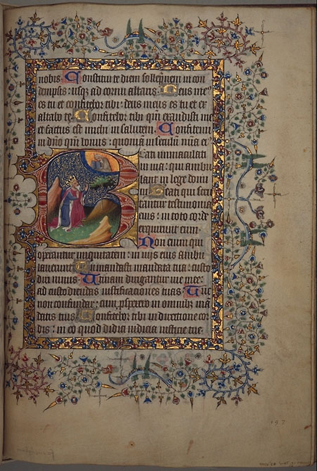 Burnet
 Psalter image