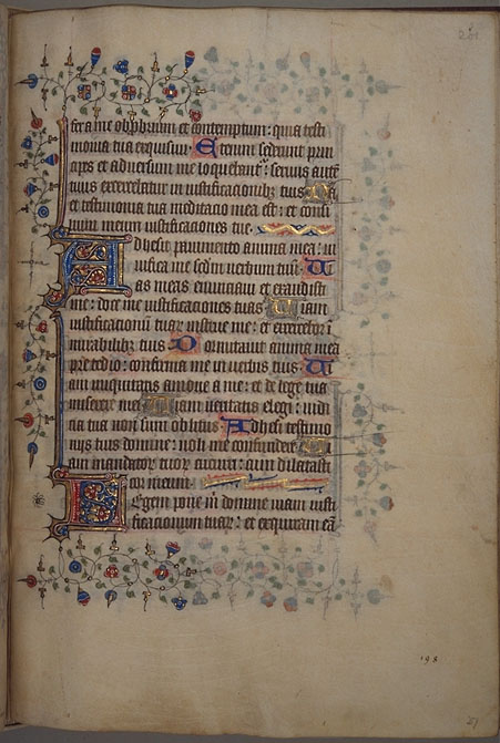 Burnet
 Psalter image