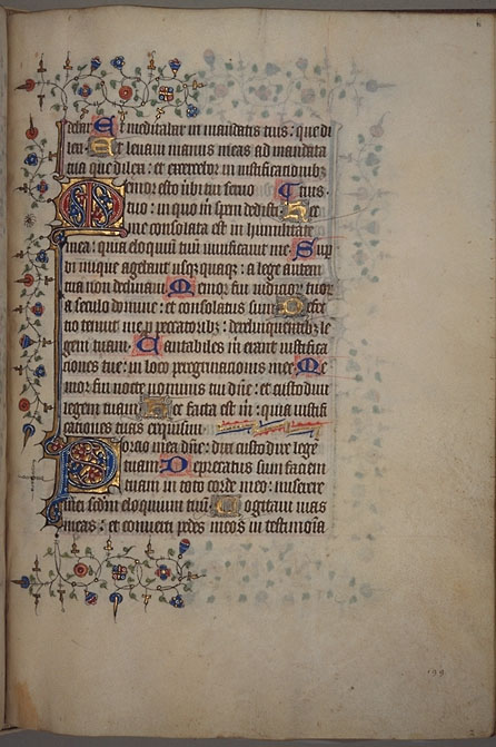 Burnet
 Psalter image