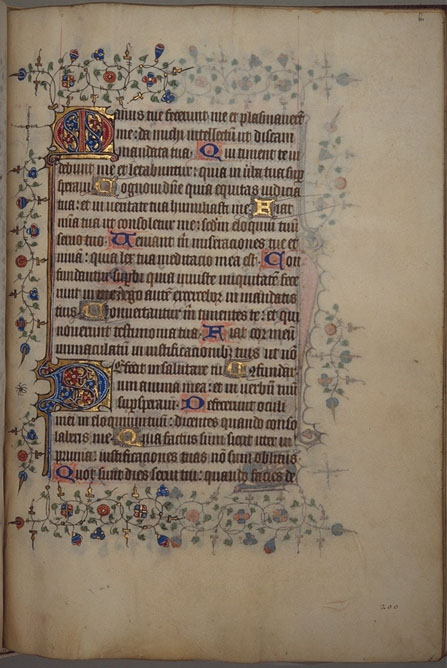 Burnet
 Psalter image