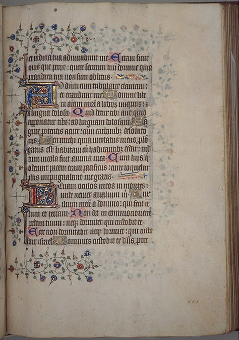 Burnet
 Psalter image