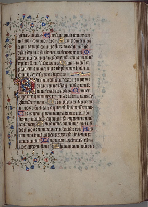 Burnet
 Psalter image