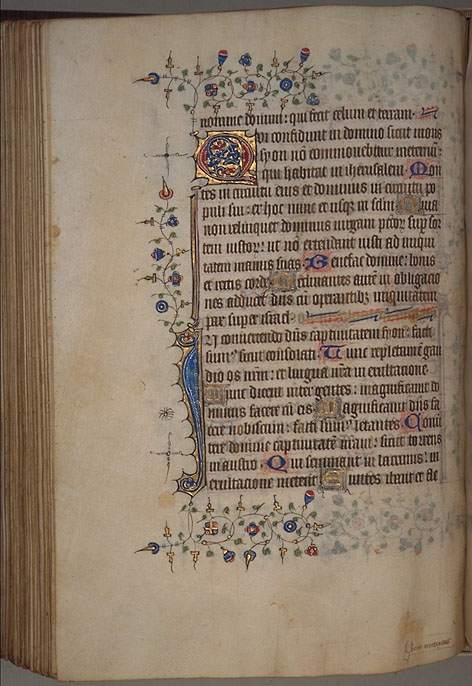 Burnet
 Psalter image