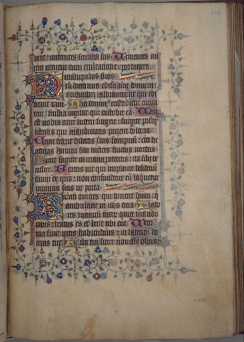 Burnet
 Psalter image