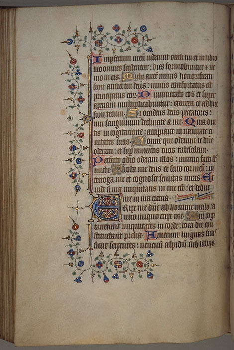 Burnet
 Psalter image