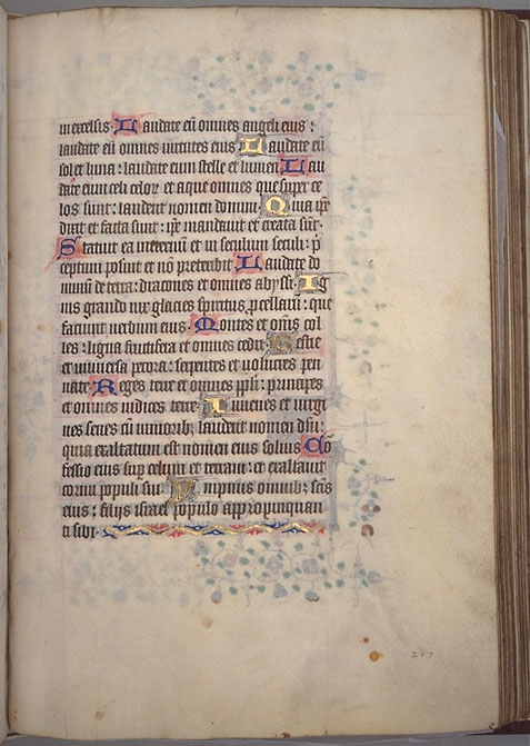 Burnet
 Psalter image