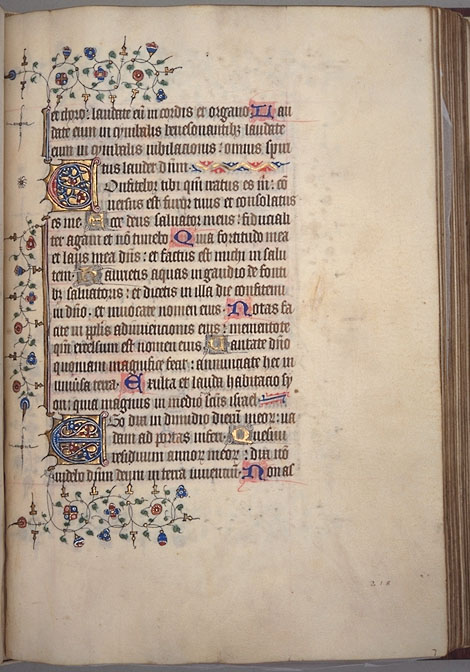 Burnet
 Psalter image