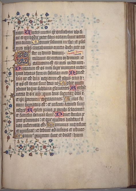 Burnet
 Psalter image