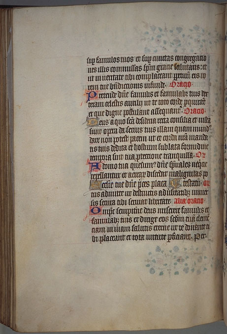 Burnet Psalter image.   University of Aberdeen