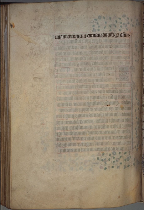 Burnet Psalter image.   University of Aberdeen