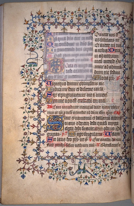 Burnet Psalter image.  University of Aberdeen (remains to be added)