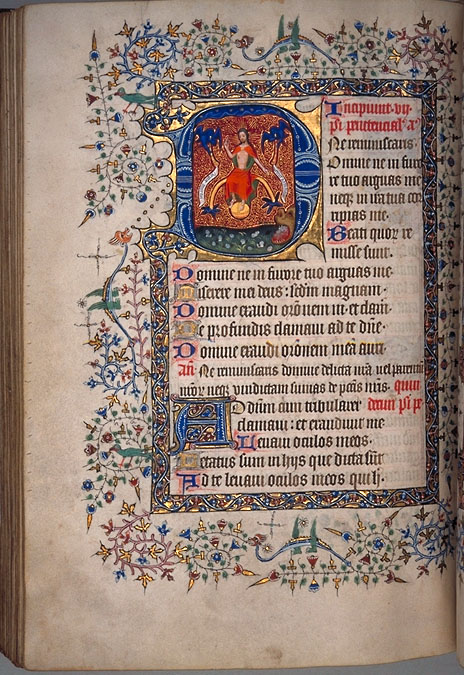 Burnet Psalter image.  University of Aberdeen (remains to be added)