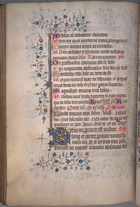 Burnet Psalter image.  University of Aberdeen (remains to be added)