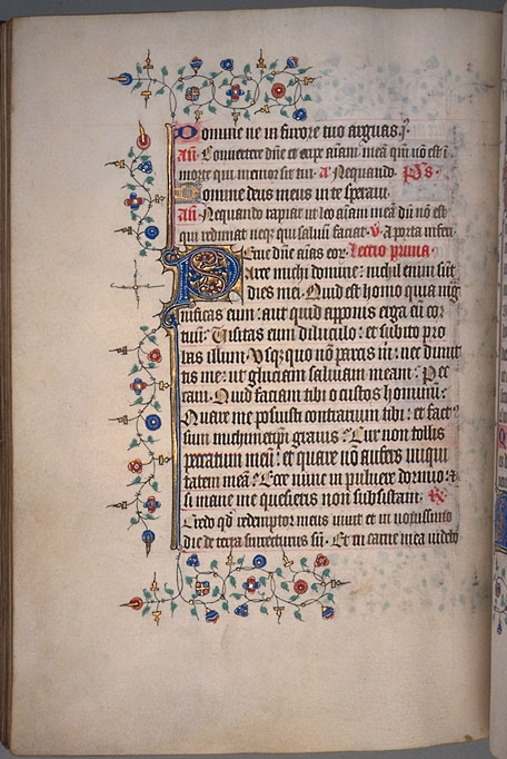 Burnet Psalter image.  University of Aberdeen (remains to be added)