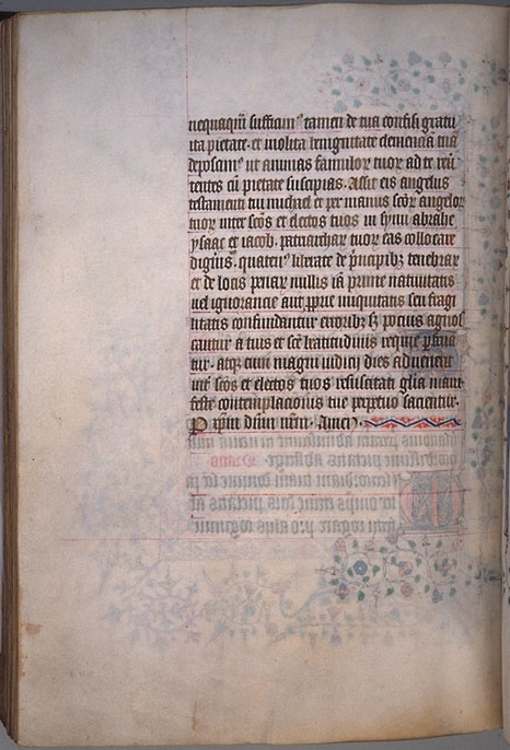 Burnet Psalter image.  University of Aberdeen. 