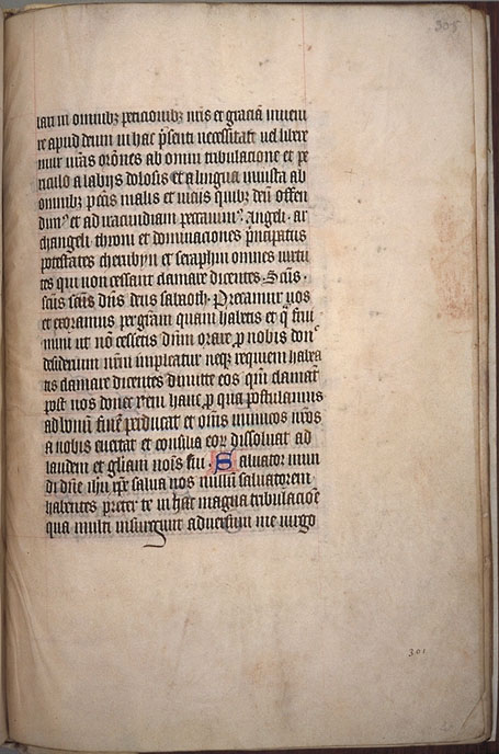 Burnet Psalter image.  University of Aberdeen. 