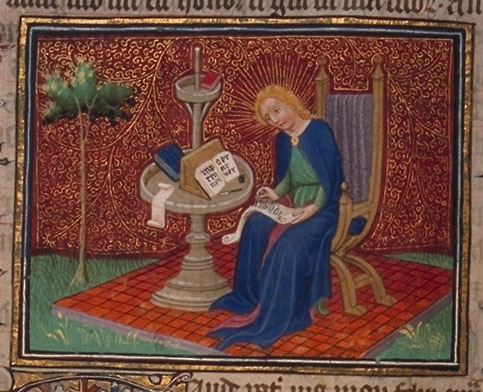 Burnet 
Psalter sample image. © Aberdeen University Library 1998