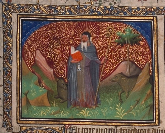 Burnet 
Psalter sample image. © Aberdeen University Library 1998