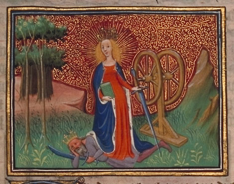 Burnet 
Psalter sample image. © Aberdeen University Library 1998