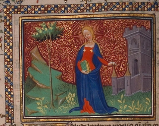 Burnet 
Psalter sample image. © Aberdeen University Library 1998