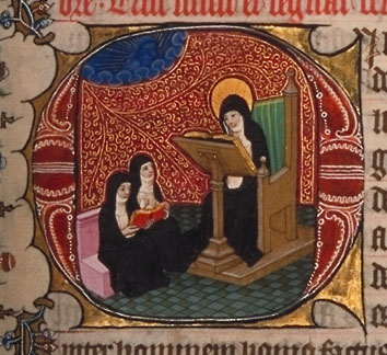 Burnet 
Psalter detailed image. Aberdeen University Library 1998