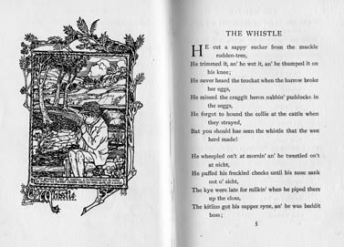 'The Whistle' with accompanying illustration