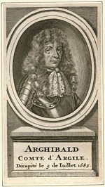 B1 034 - Archibald Campbell, 9th Earl of Argyll (d1685)
