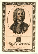 B1 038 - John Campbell, 2nd Duke of Argyll and Duke of Greenwich (1678-1743)