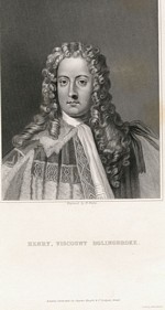 B1 071 - Henry Saint-John, 1st Viscount Bolingbroke (1678-1751)