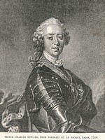 B1 121 - Prince Charles Edward Stuart, the Young Pretender (1720-1788)