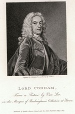 B1 184 - Sir Richard Temple, Viscount Cobham and 4th baronet of Stowe (1669?-1749)