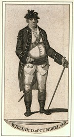 B1 225 - William Augustus, Duke of Cumberland (1721-1765)
