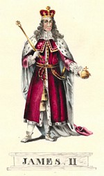 B2 023 - James II of England and VII of Scotland (1633-1701)