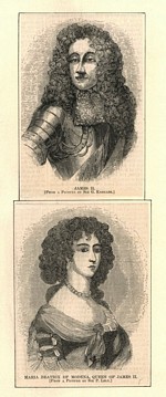 B2 031 - James II of England and VII of Scotland (1633-1701)
