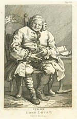B2 118 - Simon Fraser, 12th Baron Lovat (1667 ?-1747)