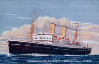 Canadian Pacific SS Montclare