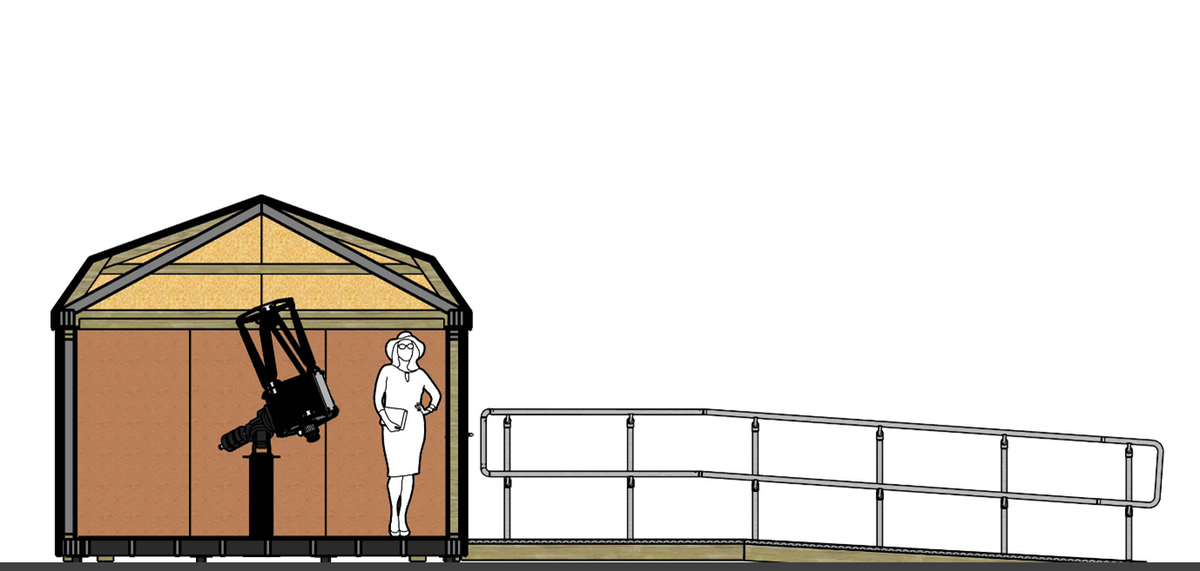 Anne H Cruickshank Observatory Computer Rendering