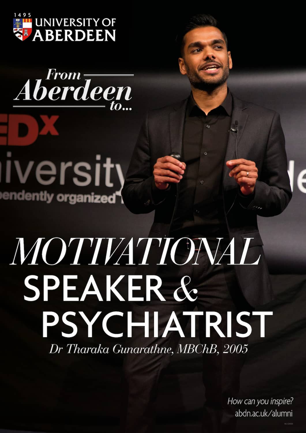 From Aberdeen to Motivational Speaker & Psychiatrist - Dr Tharaka Gunarathne