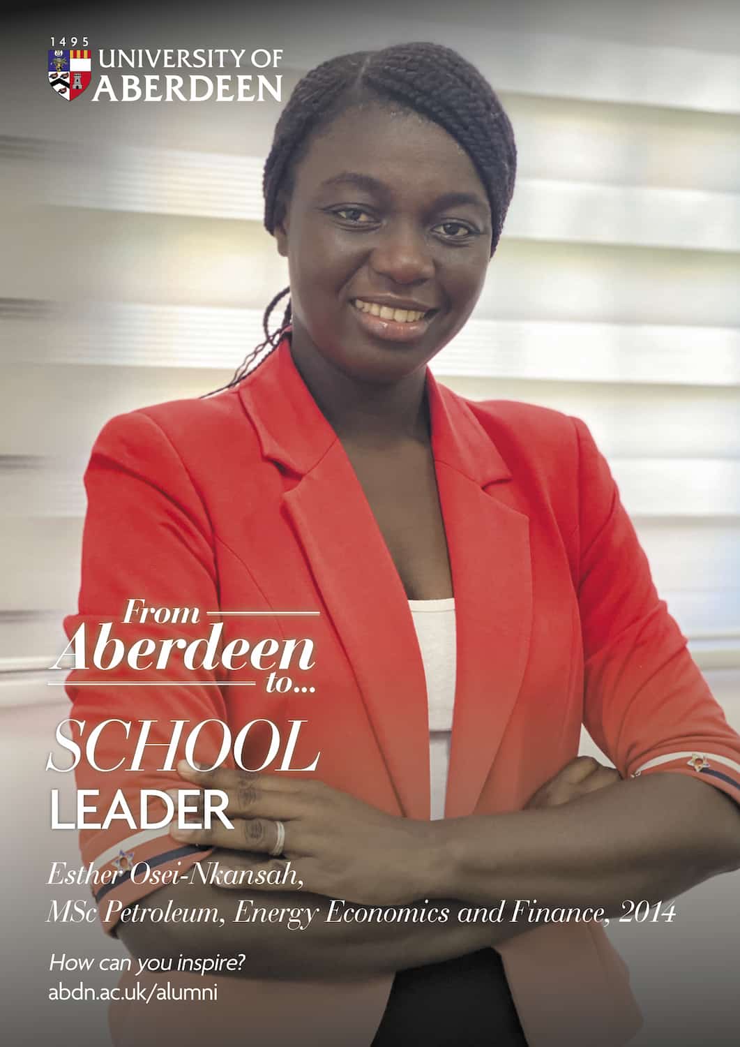 from aberdeen to school leader