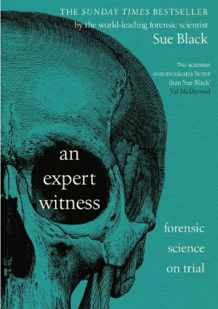Front cover of a book. The cover is green and depicts a black illustration of a human skull.