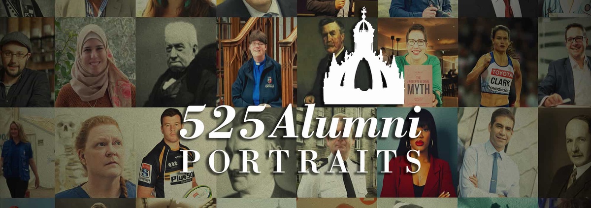 525 alumni Portraits logo